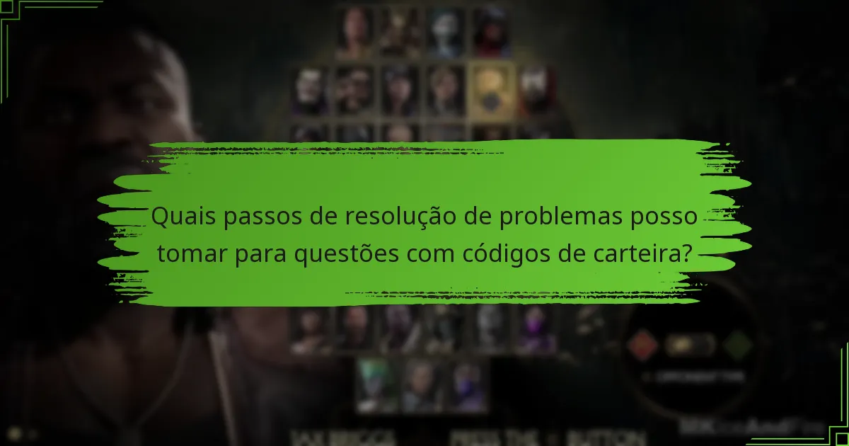 Como os códigos de carteira de Mortal Kombat 11 se comparam a outros jogos?