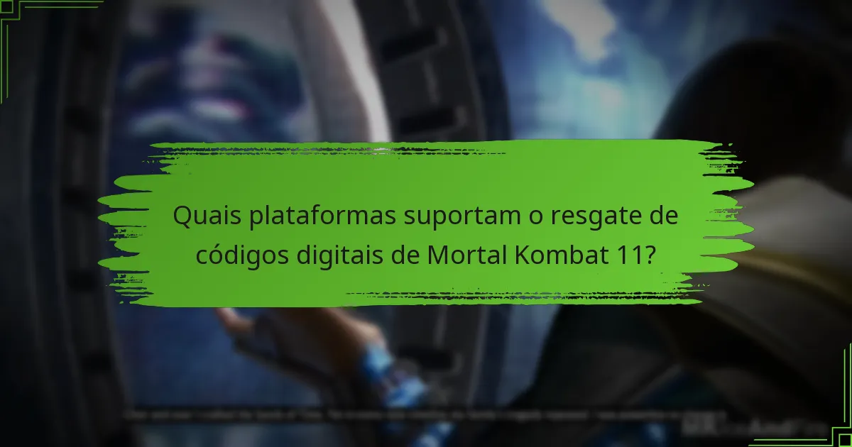 Quais são os requisitos de conta para jogar Mortal Kombat 11?